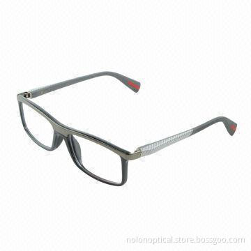 Newest Designer Glasses, Made of Metal Combined with Acetate
